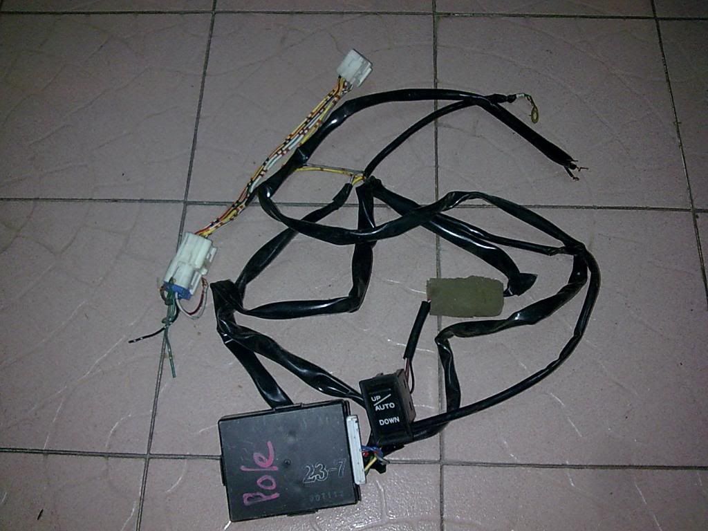 Nissan oem relay harness #1