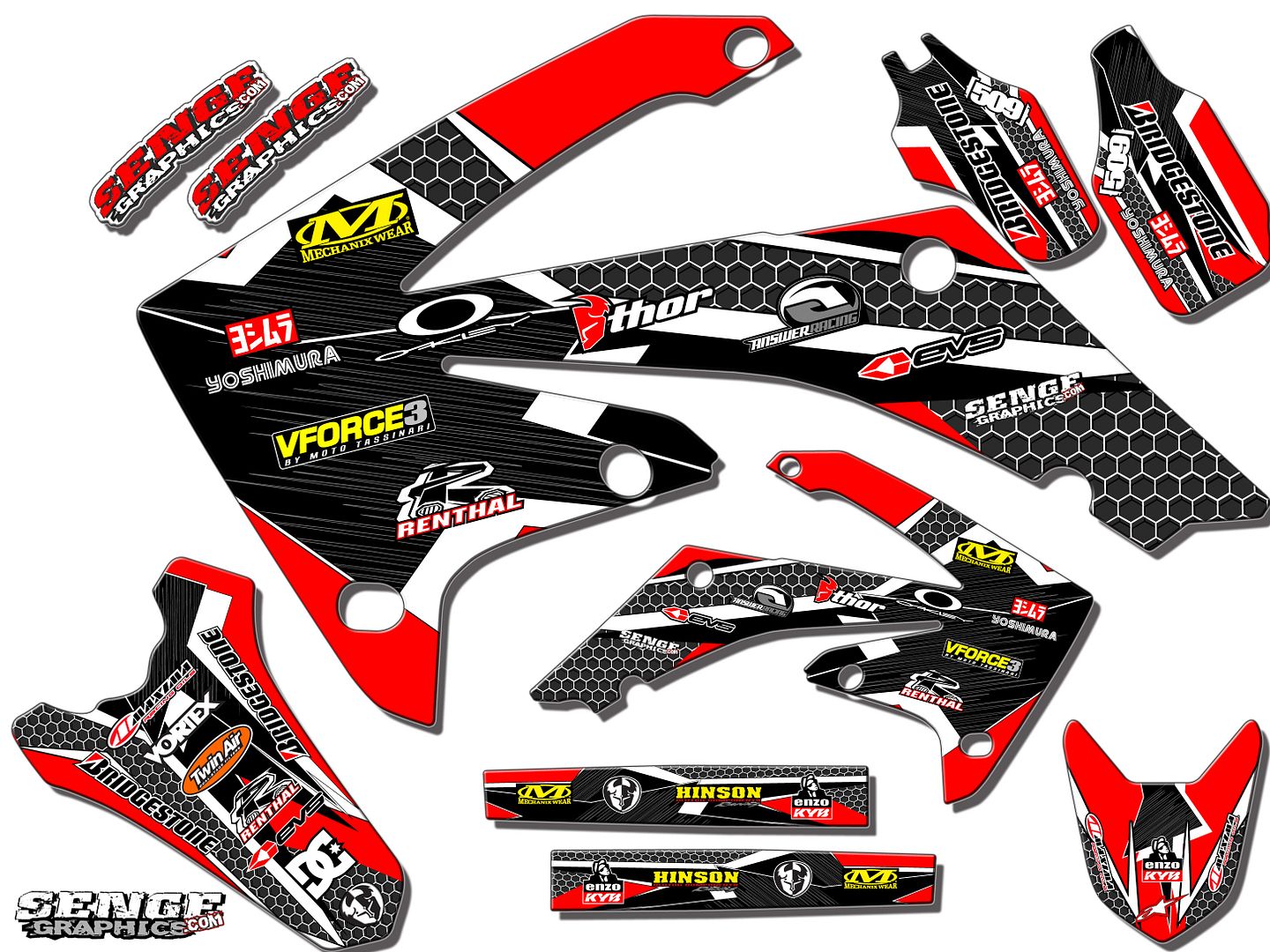 2001 Honda xr50 graphics #6