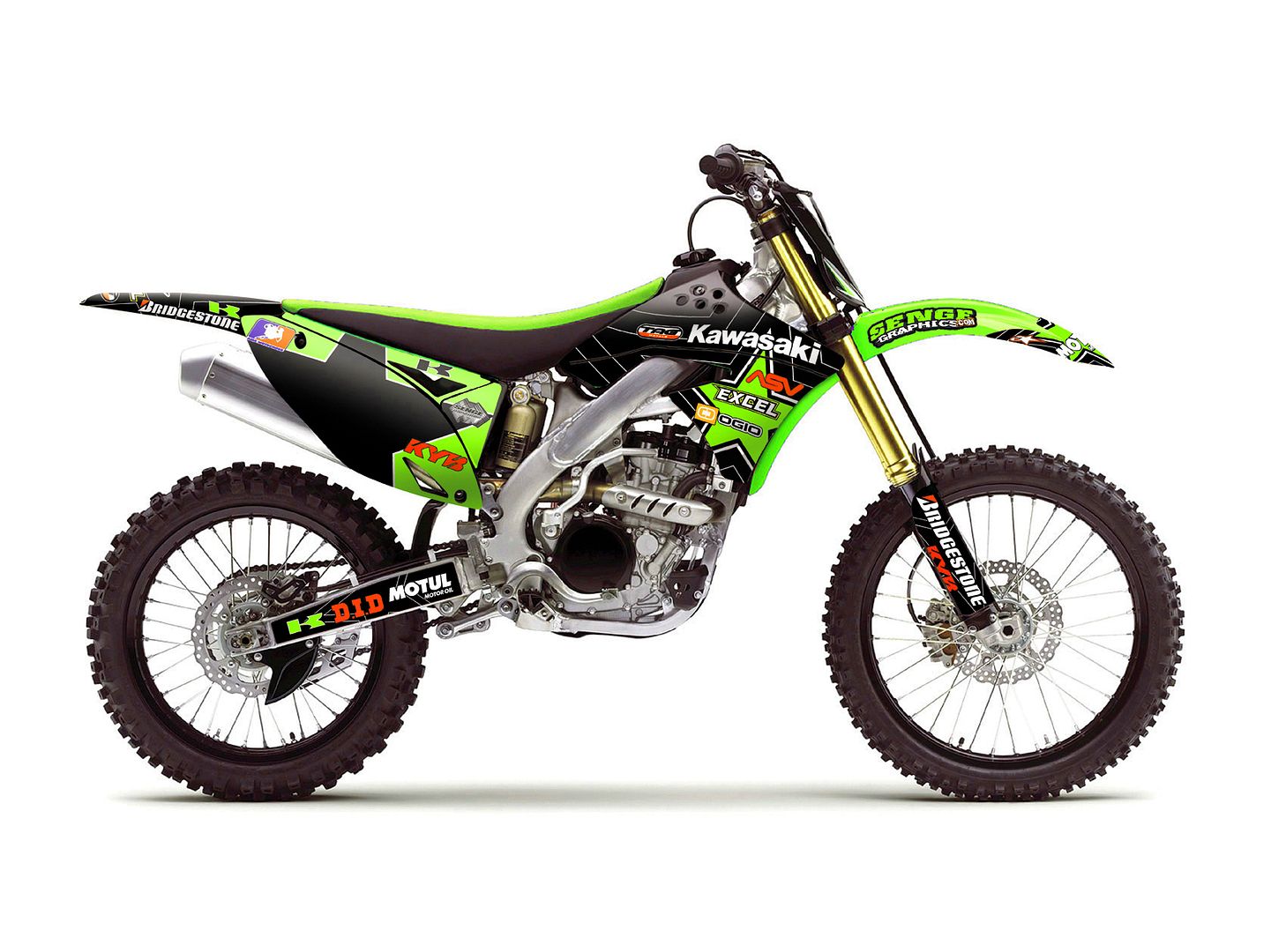 Kawasaki Klx Plastic Kit Kawasaki Klx Plastic Kit
