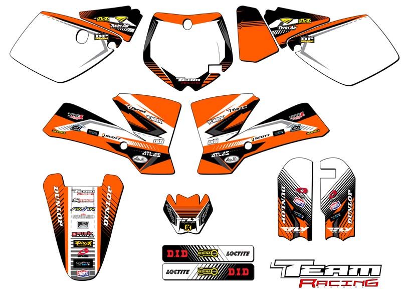 20022008 KTM SX 65 GRAPHICS SET DECO DECALS SX65 65SX 2007 2006 2005