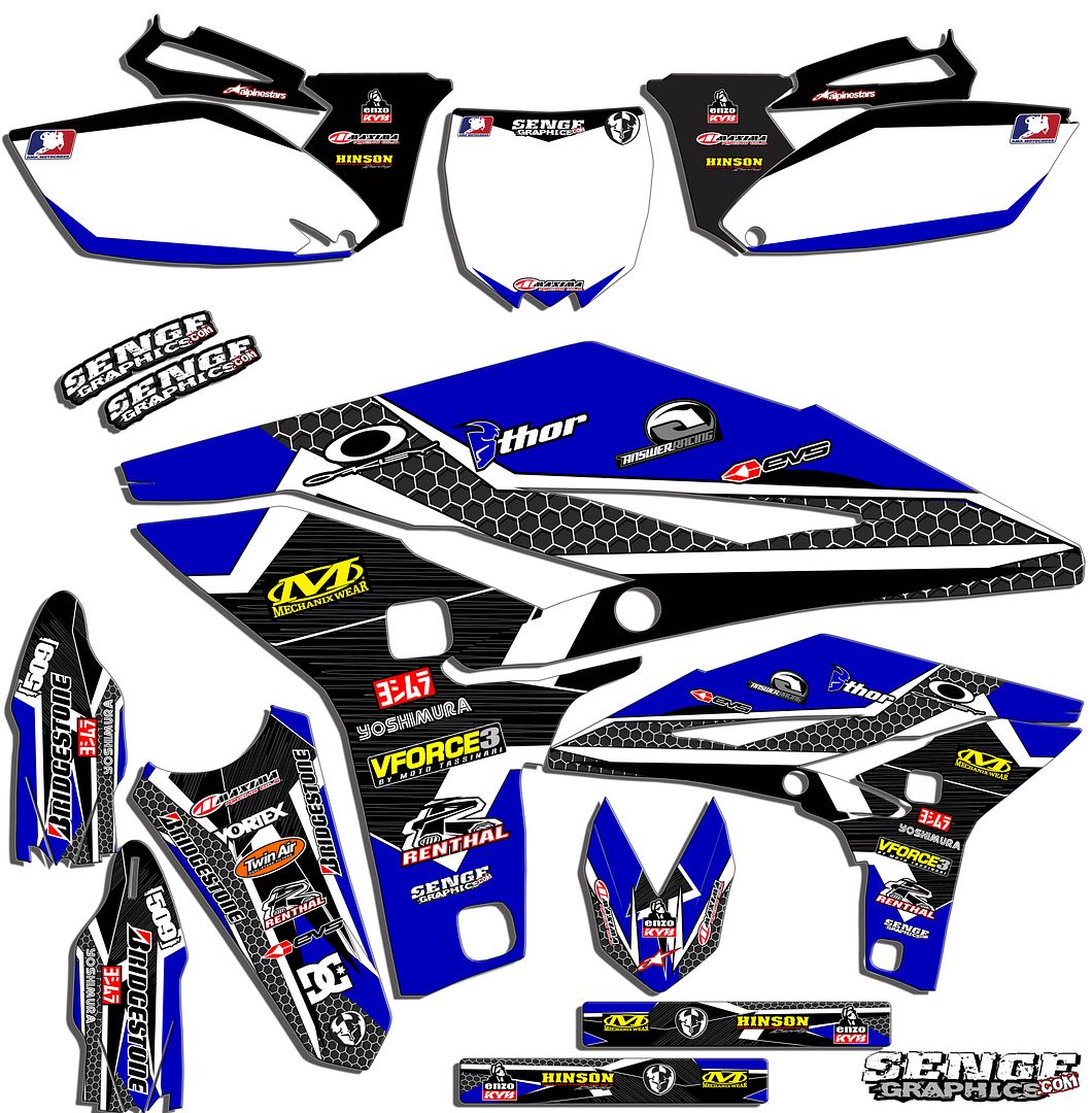 Yz 125 Graphics