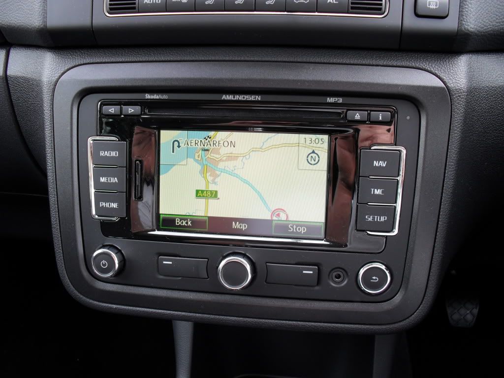 In car SAT NAV advice Skoda Fabia Mk II (20072014) BRISKODA