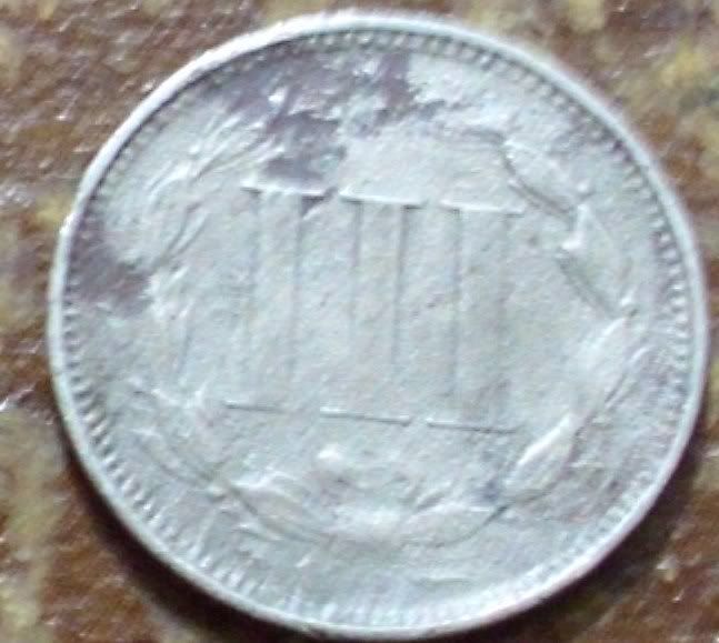 1866 3 cent nickel