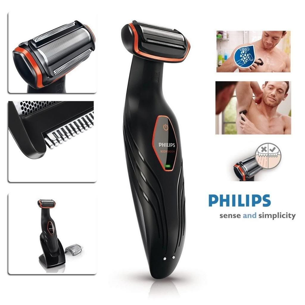 PHILIPS BG2024 SKIN FRIENDLY FULL BODY GROOMER AND TRIMMER KIT