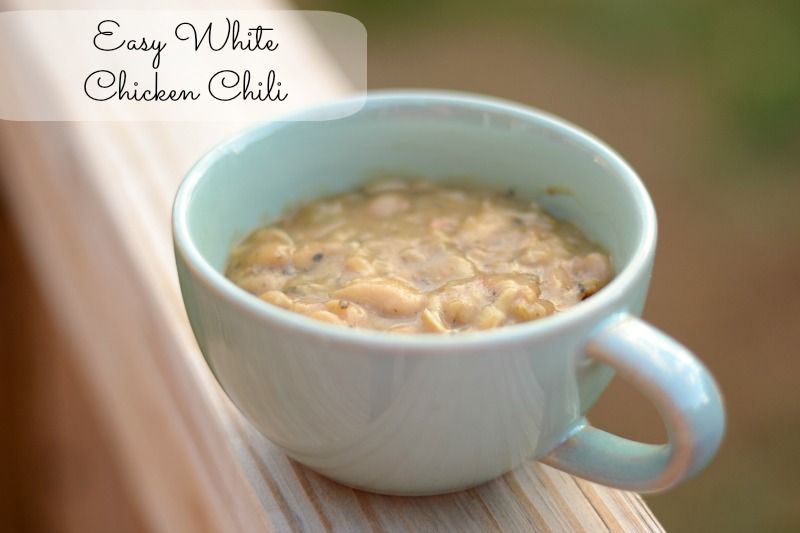 Slow Cooker White Chicken Chili