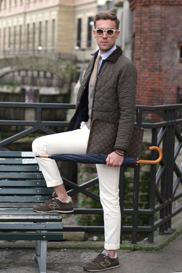 new balance men outfit