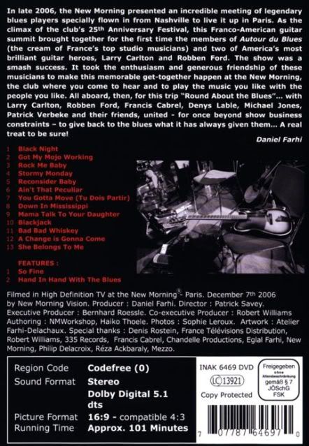 A2 3 - Autour Du Blues Meets Larry Carlton & Guest Robben Ford At New Morning, The Paris Concert (2008) [DV9]