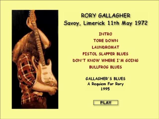 PDVD 000 59 - Rory Gallagher: At Savoy Limerick / A Requiem For Rory (1972/1995) [DV5]