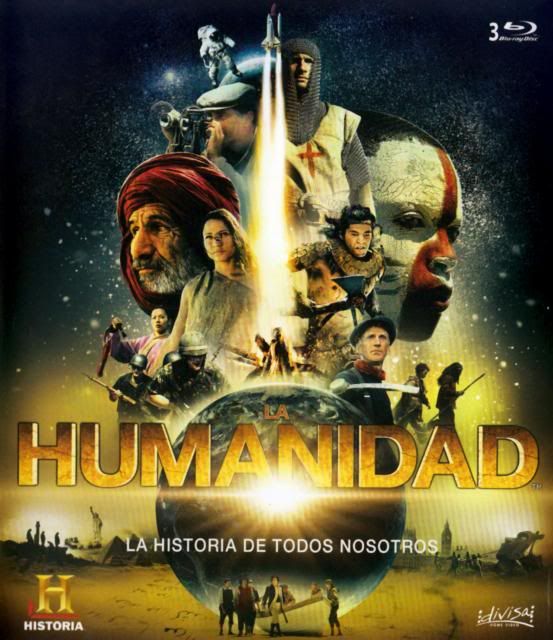 Portada 5 - La humanidad [Canal Historia] (2012) [3 BD-50 ISO 1080i] [AC3 5.0 ES/IN 5.1 IN Sub. PT] [H.264] [VH]