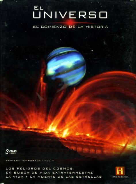 Portada4 - El Universo : El Comienzo de la Historia [1ª Temporada Vol.1,2,3 y 4] [C.H.] (2007) [13 DVDRip MKV] [ES Subt. ES] [H264] [VS]