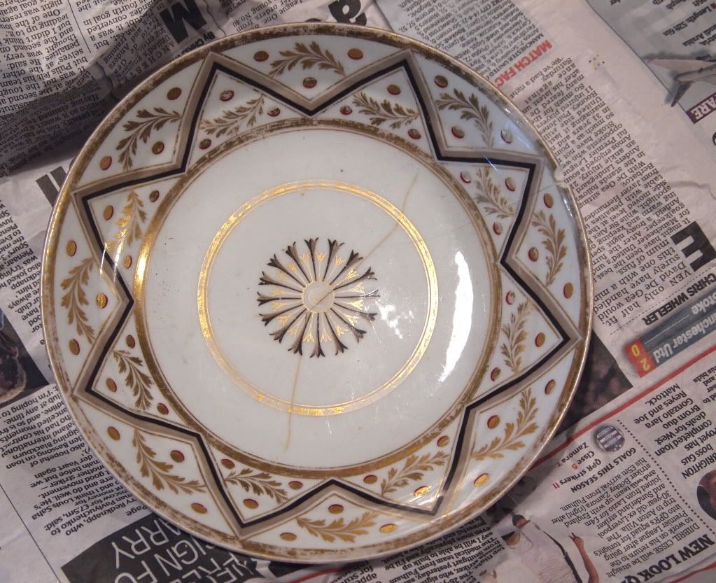 19th century plate, 19th century plate