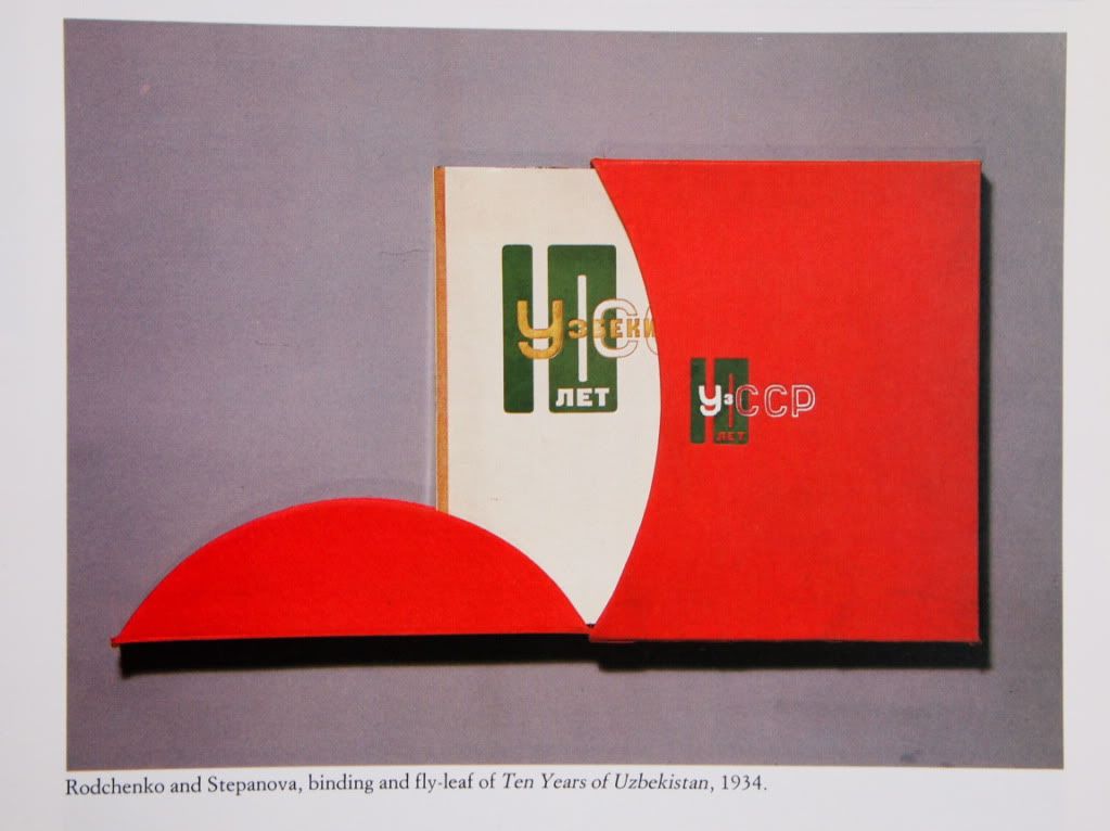 Varvara Stepanova and rodchenko book binding