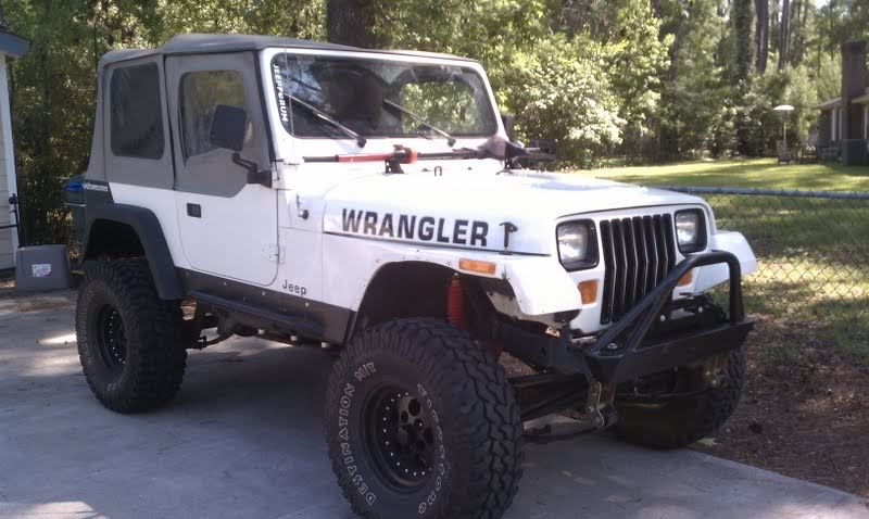 How to paint jeep headlight bezels #3