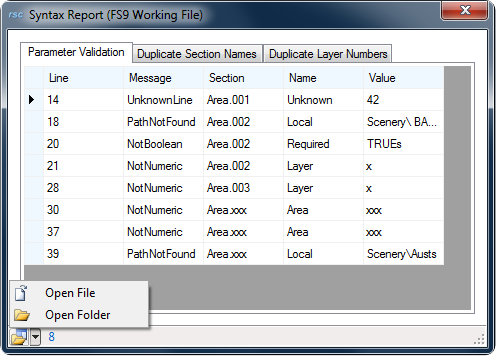 SyntaxReport_ThreeReports_OpenFolder.png