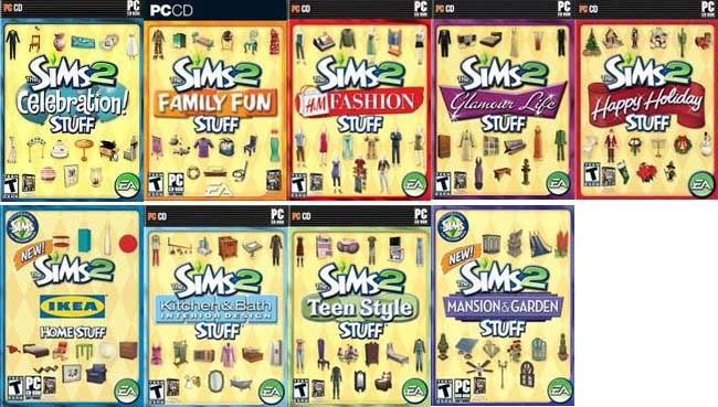 sims 2 stuff packs download