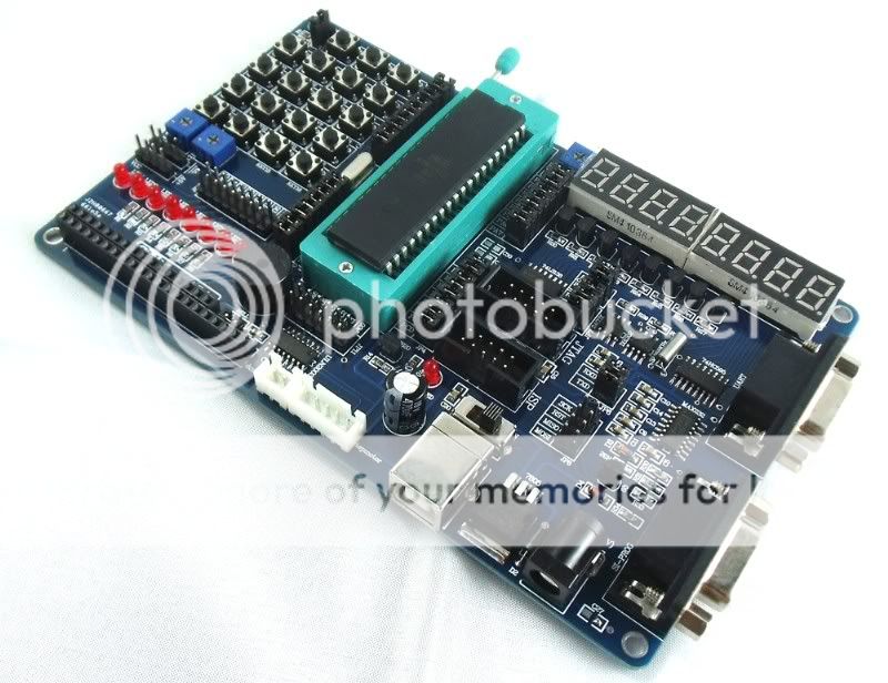 NEW Development board for AVR ATMEAL atmega16 mega16  