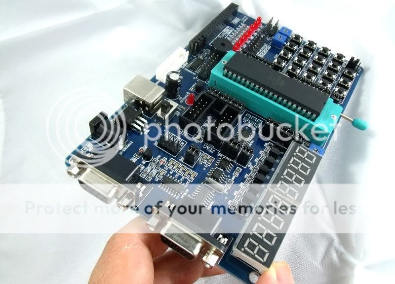 NEW Development board for AVR ATMEAL atmega16 mega16  