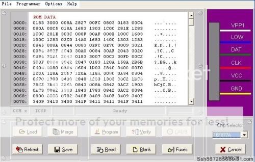 USB PIC Microcontroller Development Programmer ICSP X  