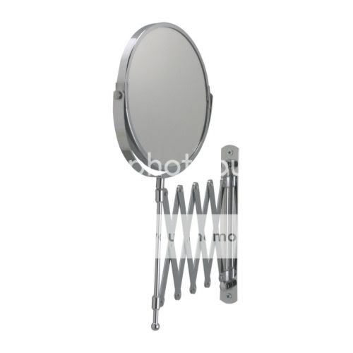   Magnifying Make up Shaving Mirror Extendable Inox Super High Quality