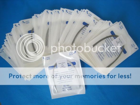 50 packs Orthodonic Super Elastic Niti ROUND Arch Wire  