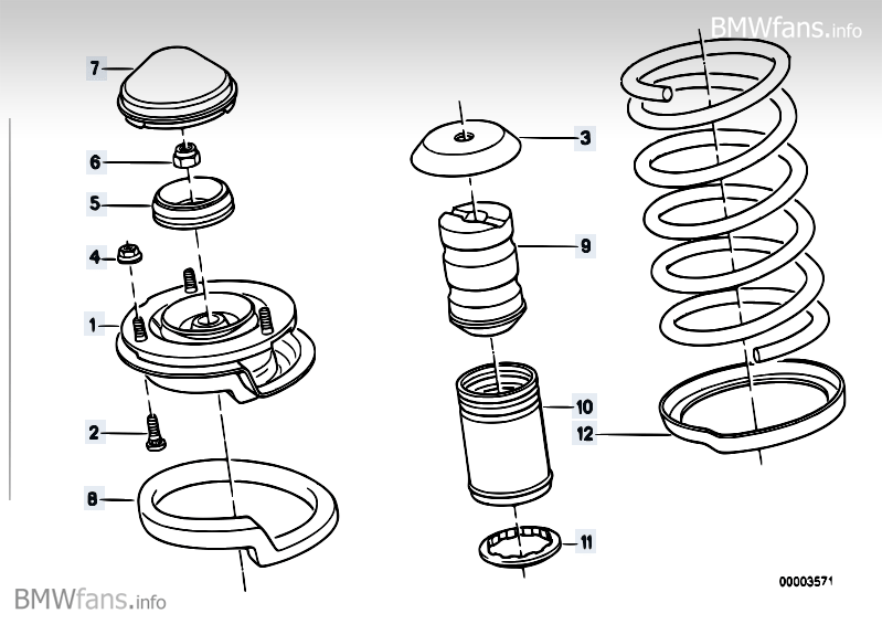 BMW San Rafael >> Front strut assembly question BMW San Rafael >> Front strut assembly question