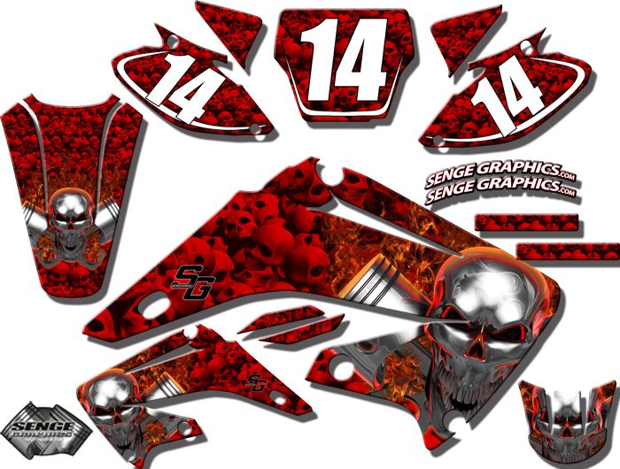 04 05 06 07 08 CRF 250X GRAPHICS HONDA DECAL CRF250X  