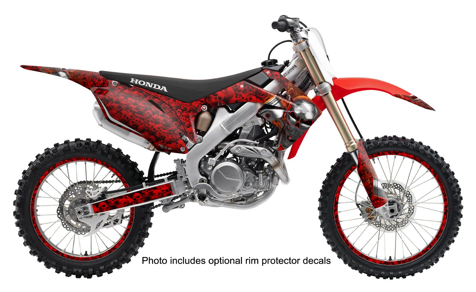 Графика на кроссовый мотоцикл Honda cr125r