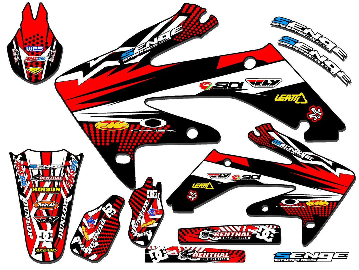 2011 2012 2013 CRF 80 100 GRAPHICS KIT CRF80 CRF100 DECO DECALS ...