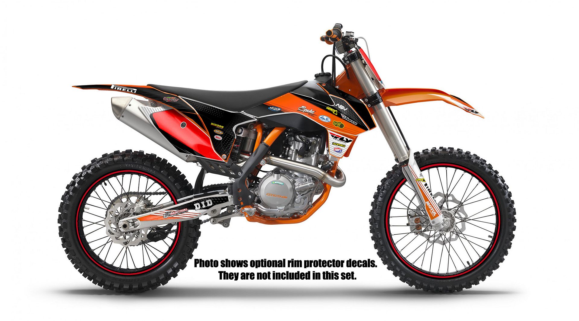 1998 1999 2000 2001 2002 KTM MXC 200 250 300 380 GRAPHICS KIT DECO ...