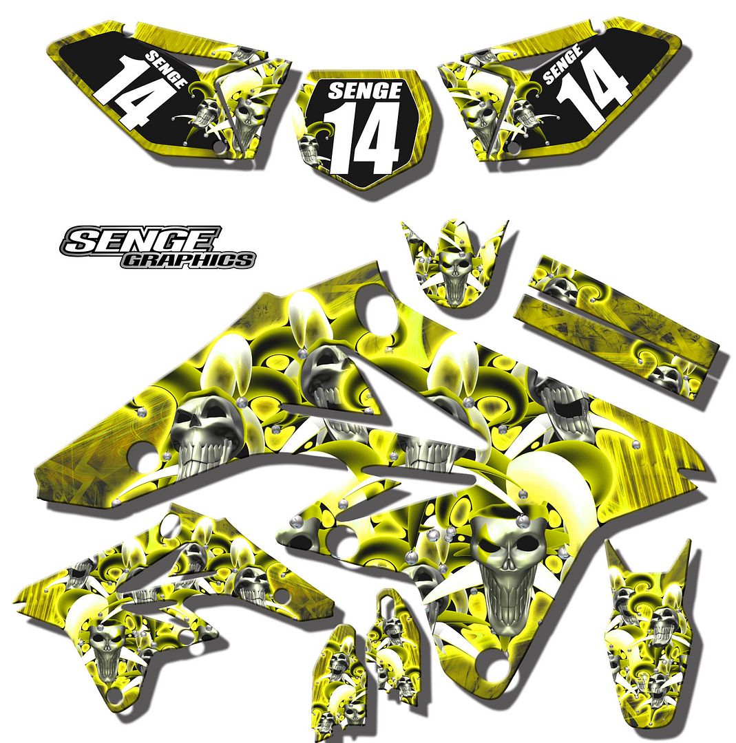2000 2001 2002 2003 2004 DRZ400 GRAPHICS KIT DRZ 400 SUZUKI DECALS DECO