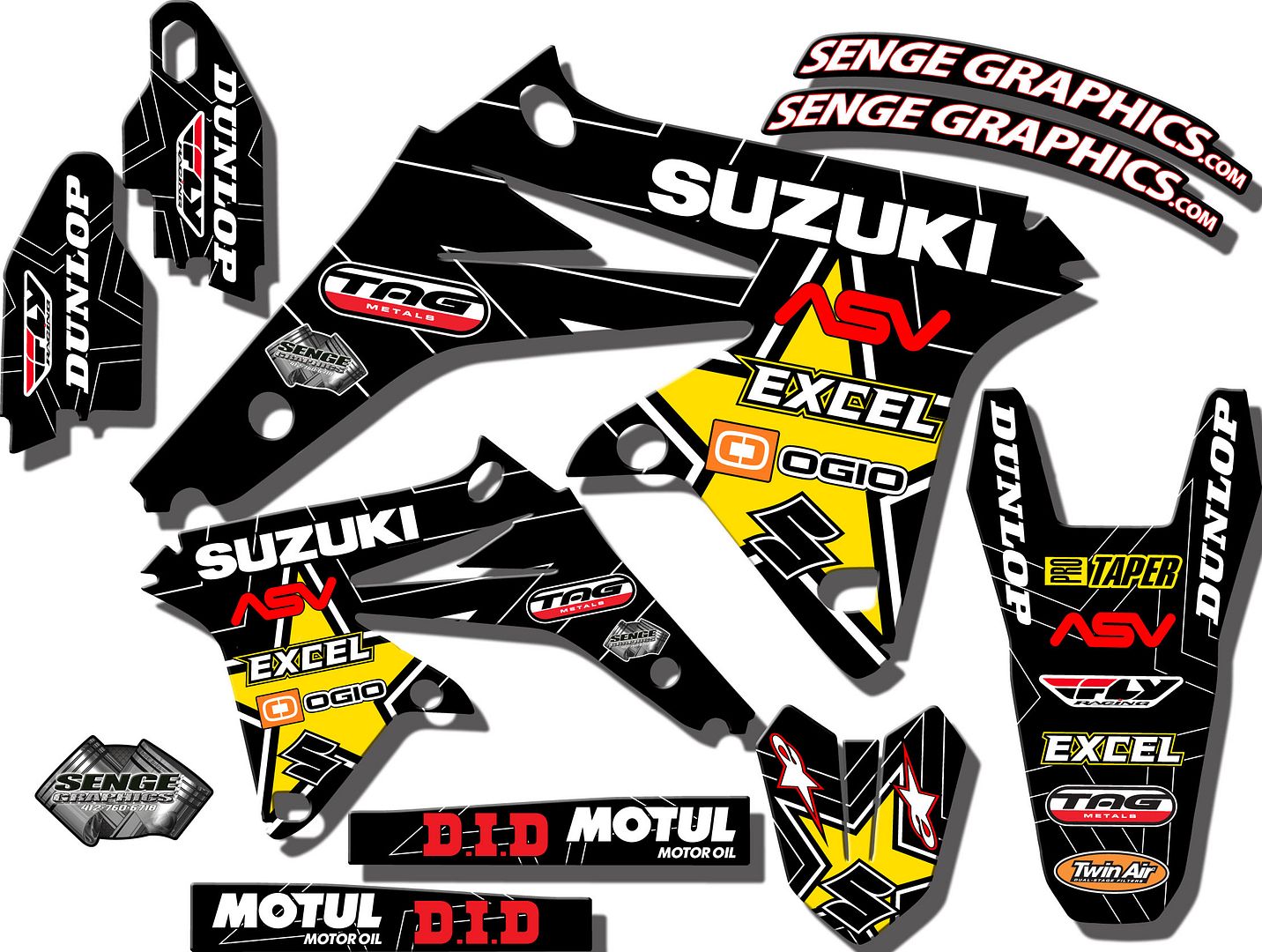 RM 85 GRAPHICS KIT RM85 ALL YEARS DECALS 09 08 07 06 05 | eBay