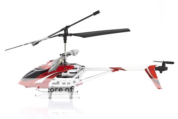 Hawkspy Red RC Helicopter L 712 with Spy Camera + 1GB Memory Card 