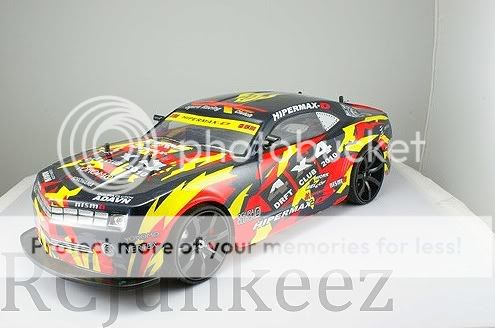   Drift Race Car 1/10 Scale 4 Wheel Drive 4WD Rockstar Car  