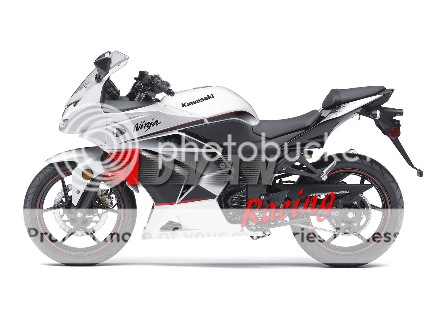 Kawasaki Ninja EX250 250R 2008 2012 09 10 11 Aftermarket Fairings Body Kits 26